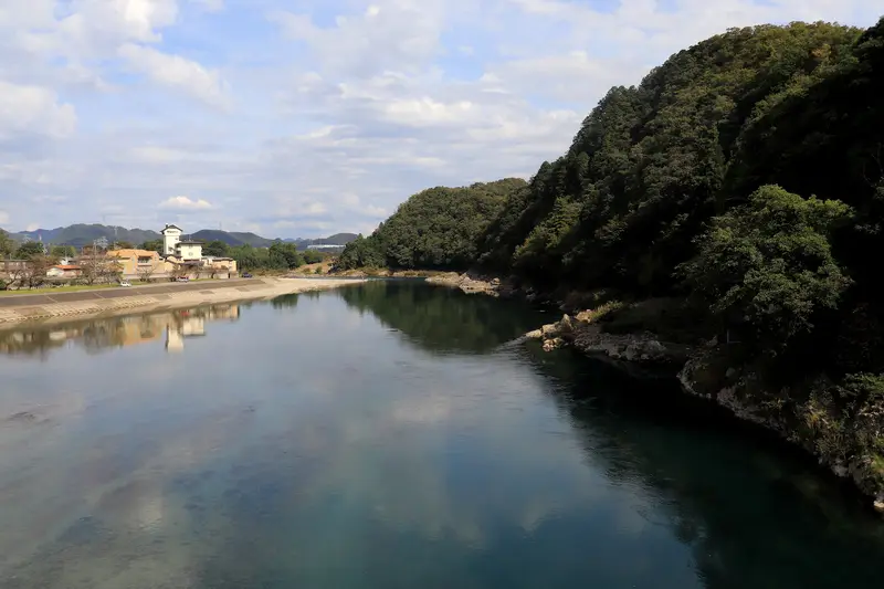 Nagara River from Ayunose Bridge, Seki, Gifu